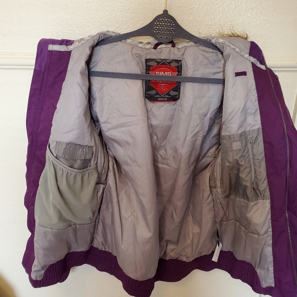 Sims Snowboarding Jacket Women’s Size M Medium Purple - Picture 6 of 16